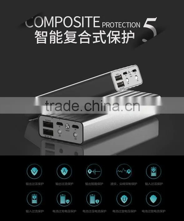 Dual Power bank 20000mah for all digital from China Factory