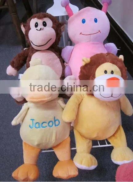 Personalized Stuffed Animals/customized stuffed toys/plush animal toys