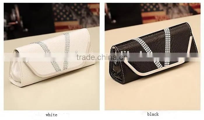 European america fashion evening bag for girl with crystal stone