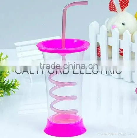 plastic drinking cup lid straw -1600ML