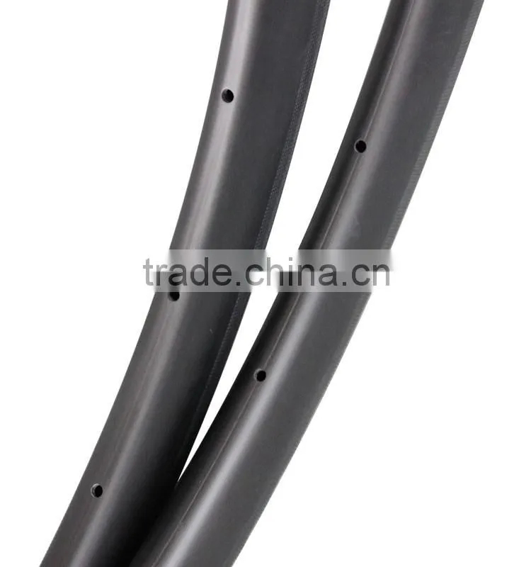 40mm Rim Clincher Tubeless Ready carbon wide rims 700c road bicycle rim