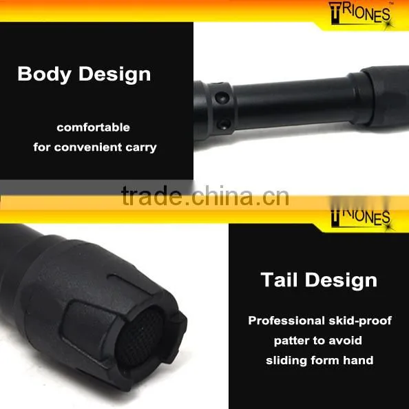 (1500365) Rubberized LED R3 120LM AAA Battery High Quality Compact Flash Lights