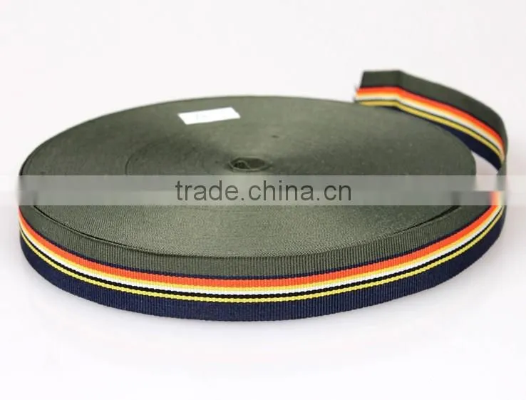 Polyester Color Strap Badge Medal Webbing