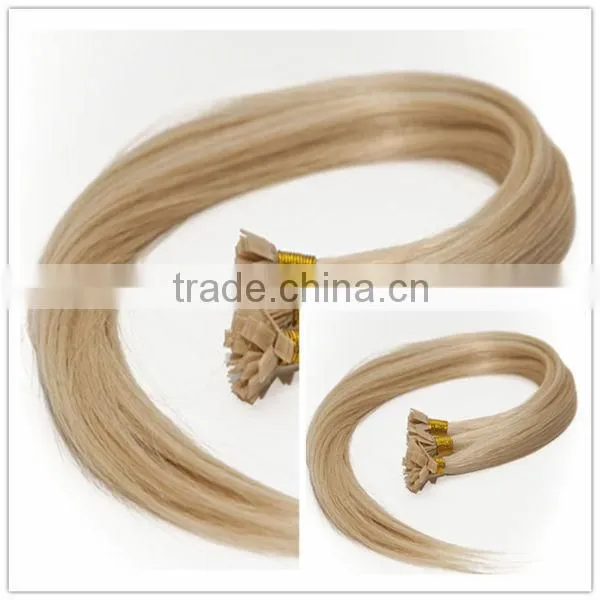 hot selling best quality brazilian hair pre-bonded hair extension i tip u tip flat tip v tip wholeasle hair