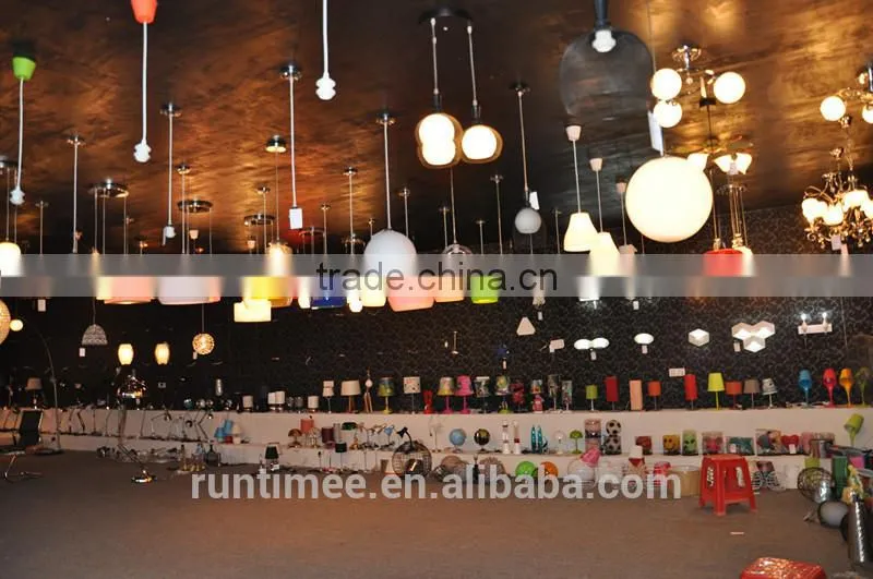 High Quality Funny Indoor Lighting with wooden pendant lights RT7001-D6+8