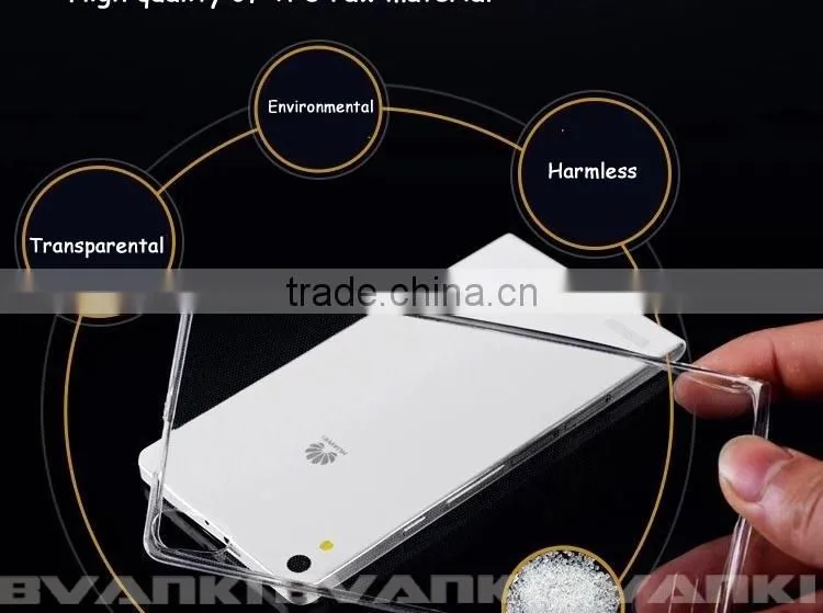 TPU Case 2016 For Huawei Ascend P6 Back Cover,Shenzhen Mobile Phone Shell Stylish Phone Case Clear Case Back For Huawei AscendP6