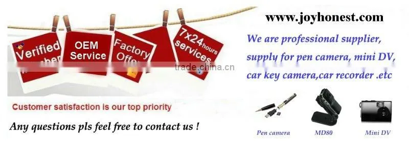 720P Lens Hidden Digital Mini Keychain Camera