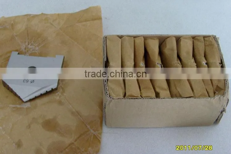 Exchangeable Spade Drill Inserts