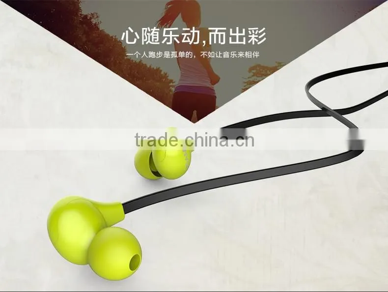 USAMS Ewave Series 1.2m Stereo Earphone Waterproof Sport Music in ear Headphone with Mic for Universal Mobile Phone MT-5284