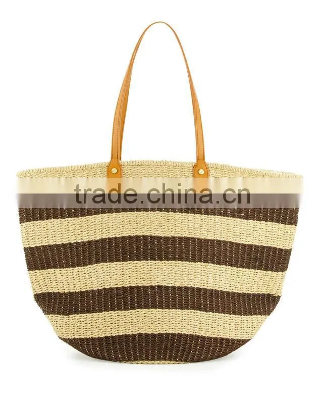 Big Paper Straw Beach Bag Hand Bag
