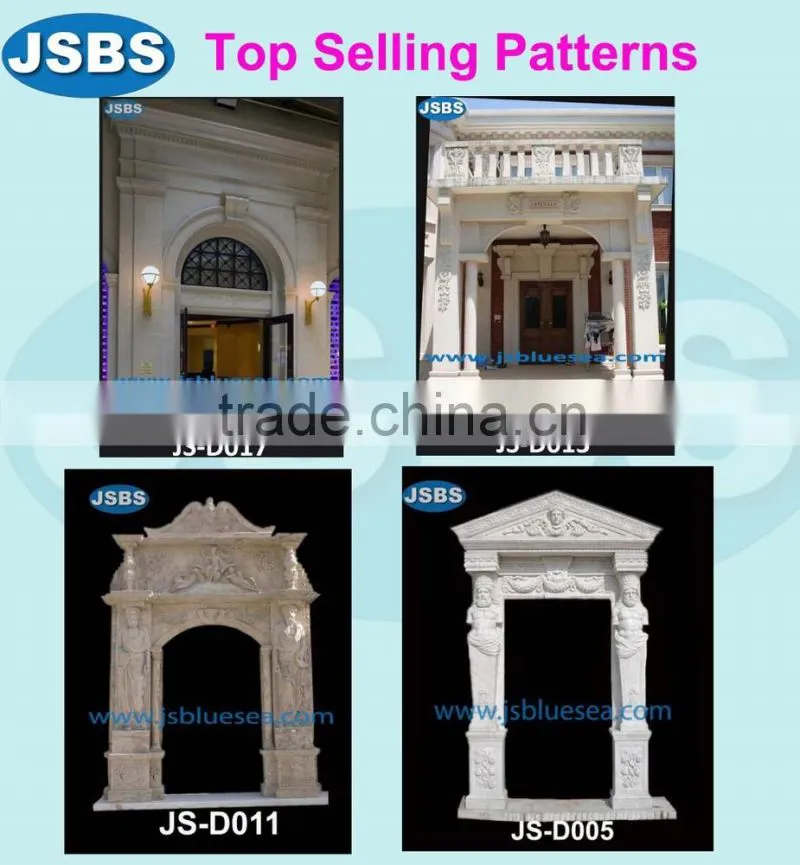 cheap hand carved granite door frame design