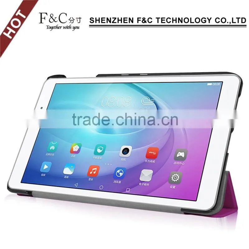 high quality pu leather folio case cover for Huawei Media Pad t2 pro 10.0 folio case