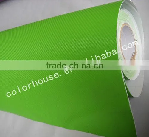 3D calendered carbon fiber water transfer film