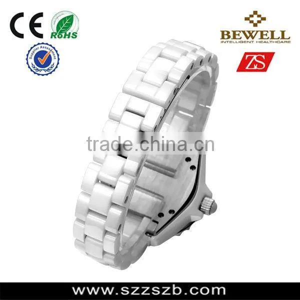 2015 best-selling elegent luxury ceramic watch sapphire crystal ceramic watch