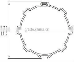 galvanized steel octagonal tube