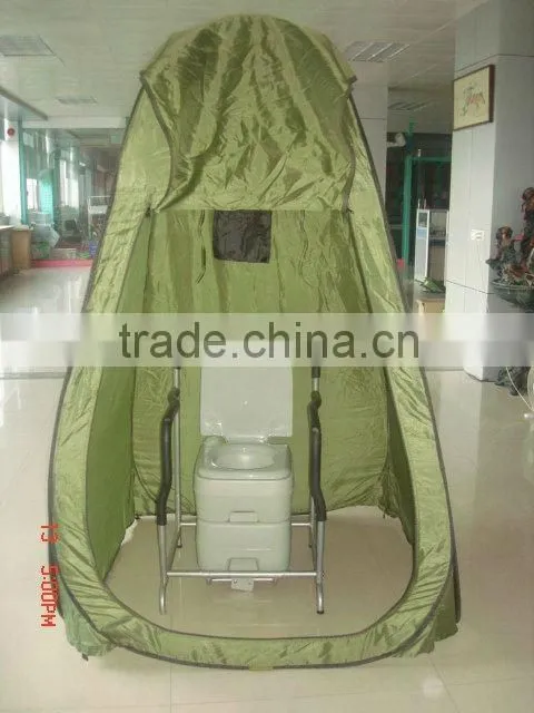 2014 hot sale camping used plastic portable toilets(10L)