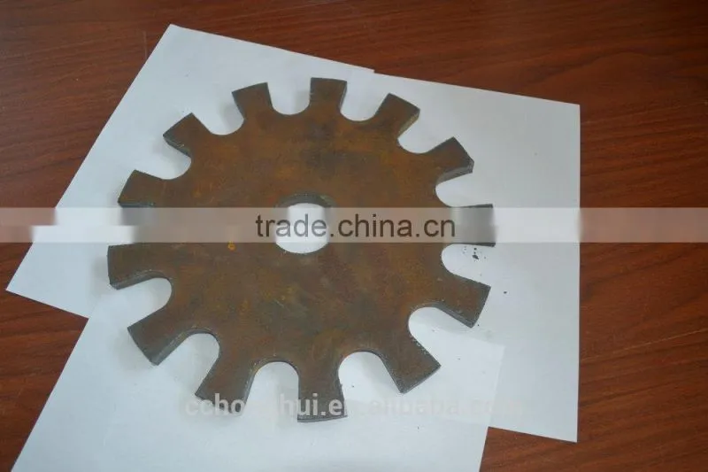 automatic gas cutting machine for thick plates