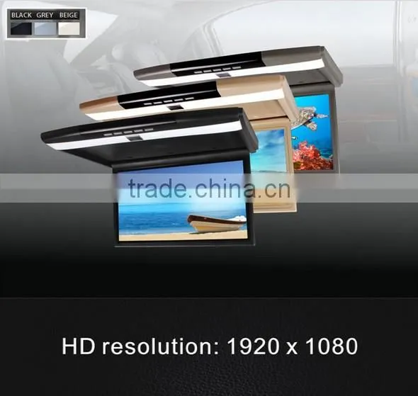 New Model 17 inch Car Roof Mount Monitor Super Thin RF-1703HDMI