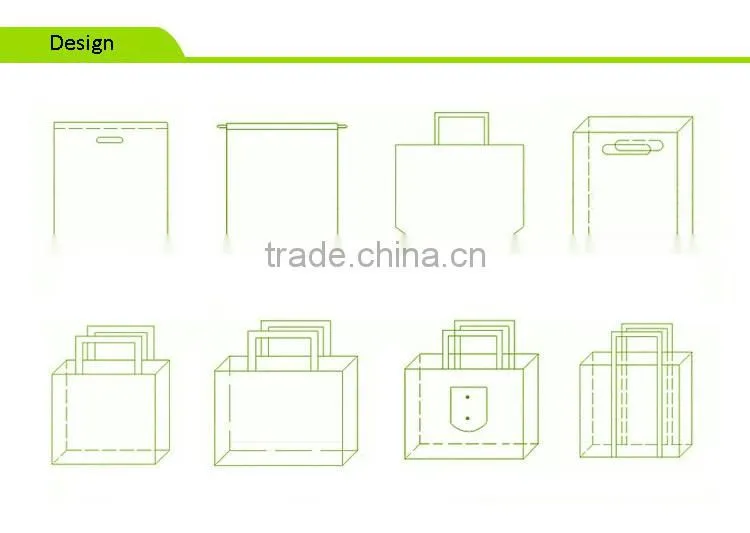 Promotional 140 gsm After Lamination Bag Non Woven Shopping Bag