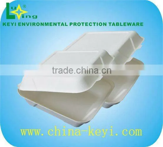PLA lined clamshell