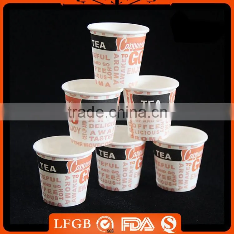 1.5oz testing tea mini disposable paper cup