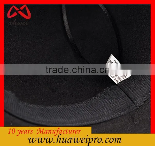 Wholesale Fashion Fedora Hats with Wholesale Custom Satin Ribbons