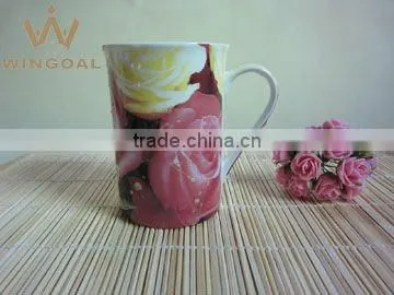 porcelain promotion coffee mug with decal