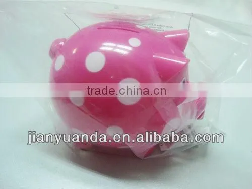 kids cheap plastic piggy banks&piggy bank&acrylic piggy bank