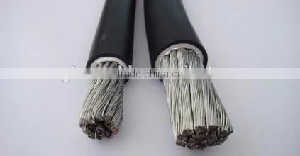 VDE Standard Leading wire PVC/Rubber insulation and sheath 95mm2 copper/aluminium conductor electric welding machine cable