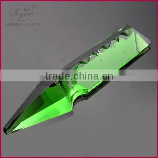 green contemporary decorative crystal chandelier pendant