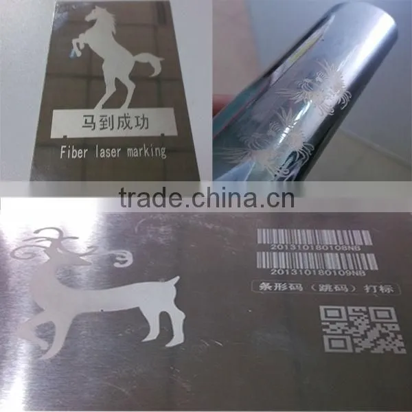 SM20 laser engraving machines on metal