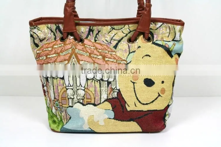eco hemp handled shopping bag hand bags woman