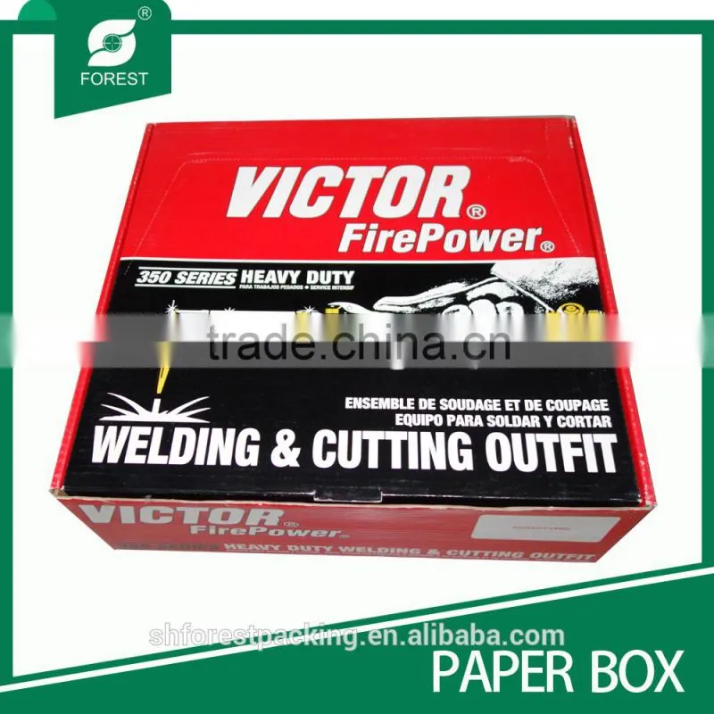 ONE LEVEL MCHINE PACKING FOLDABLEL BOX FOR WELDING CUTTING OUTFIT