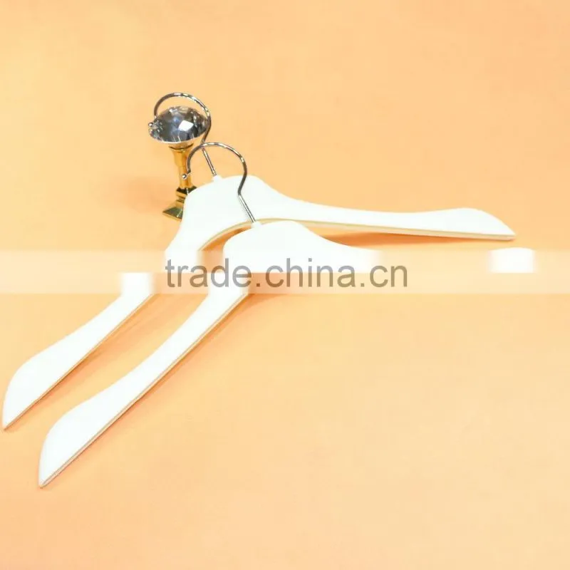 54G White sale plastic clothes hangers for clothes display