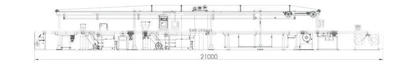FEP Extrusion Line with Teflon Extruder Tandem Extrusion Line