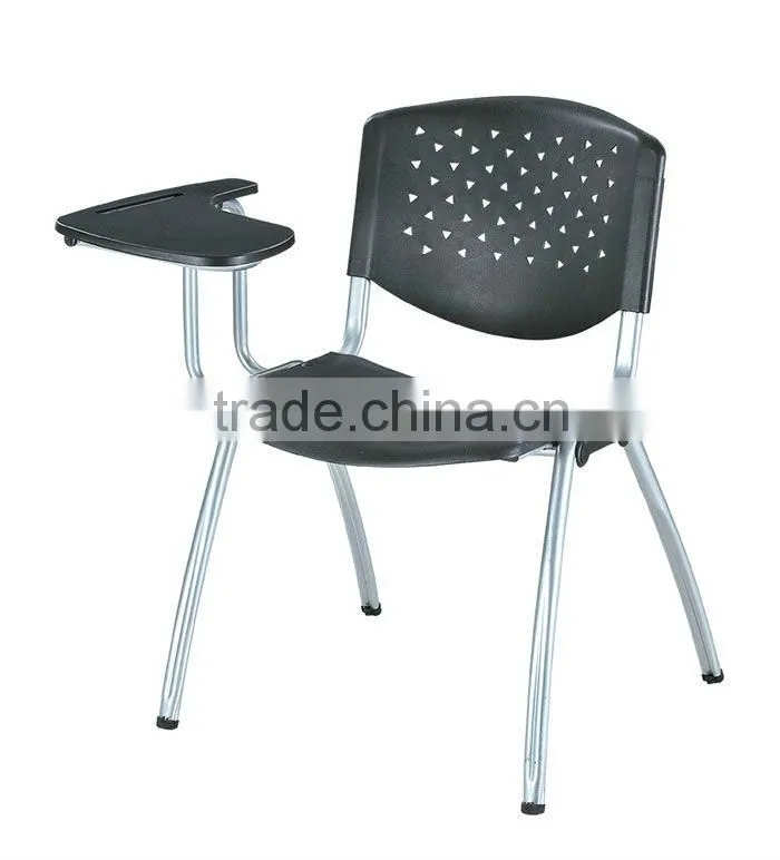 School Furniture Single Desk and Chair /school chair with writing board1008