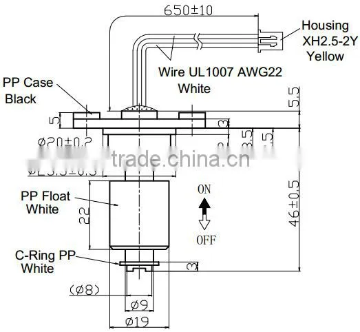 Switching Transducer Output Usage water level sensor