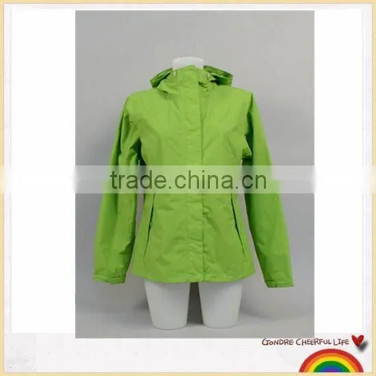 Outdoor waterproof nylon windbreaker jacket