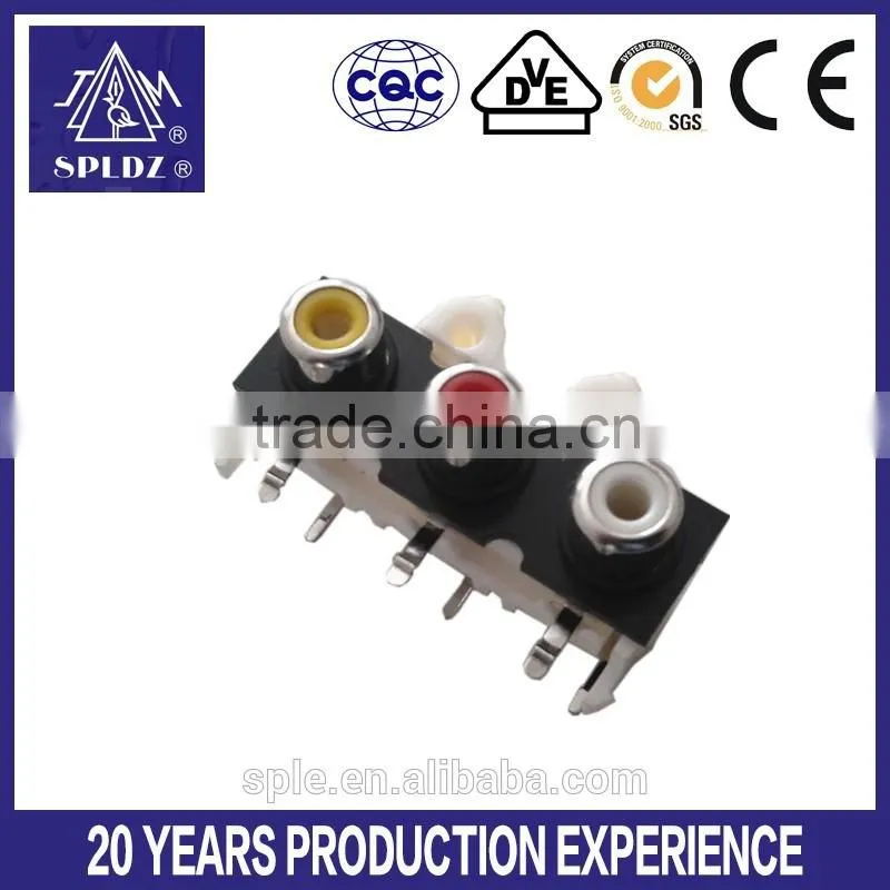 3 pin av pin jack AV3-8.4-10