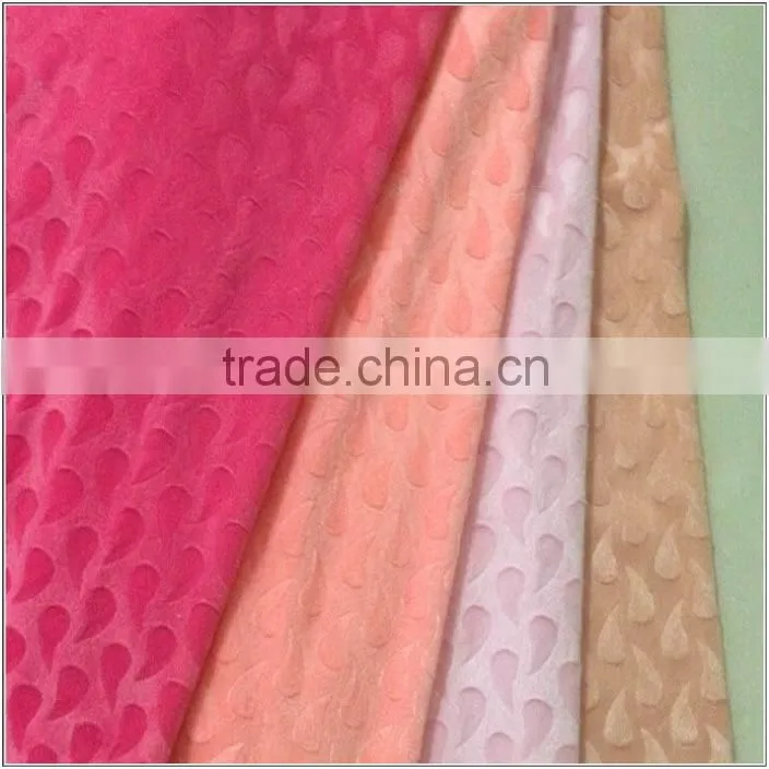 Polyester Spandex Velvet Fabric