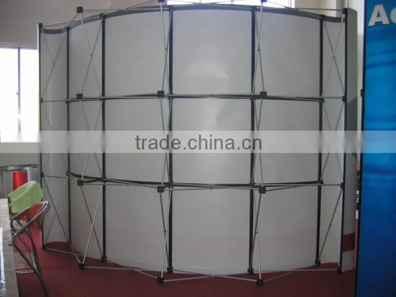 advertising velcro fabric dispaly stand