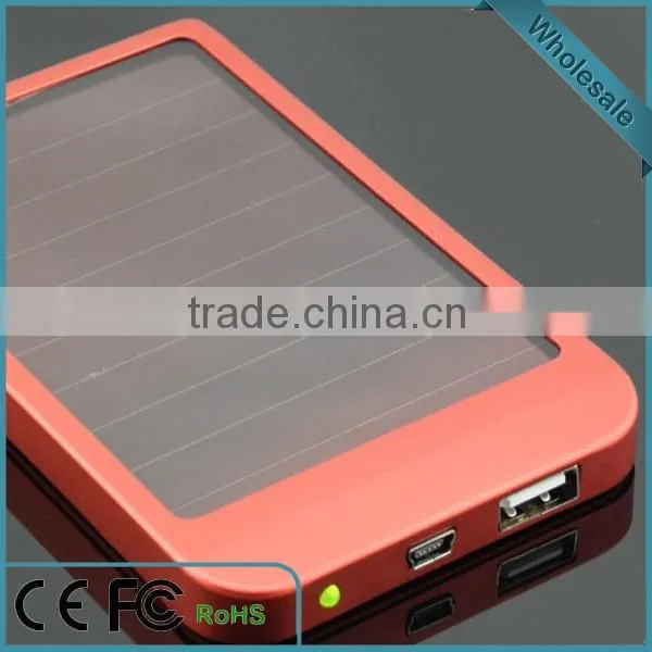2015 new high quality product solar power bank charger lowest price
