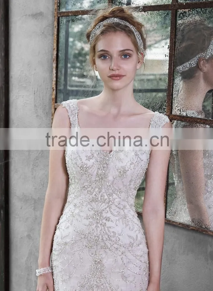 Guangzhou Factory Real Sample Latest Alibaba china custom made wedding dress