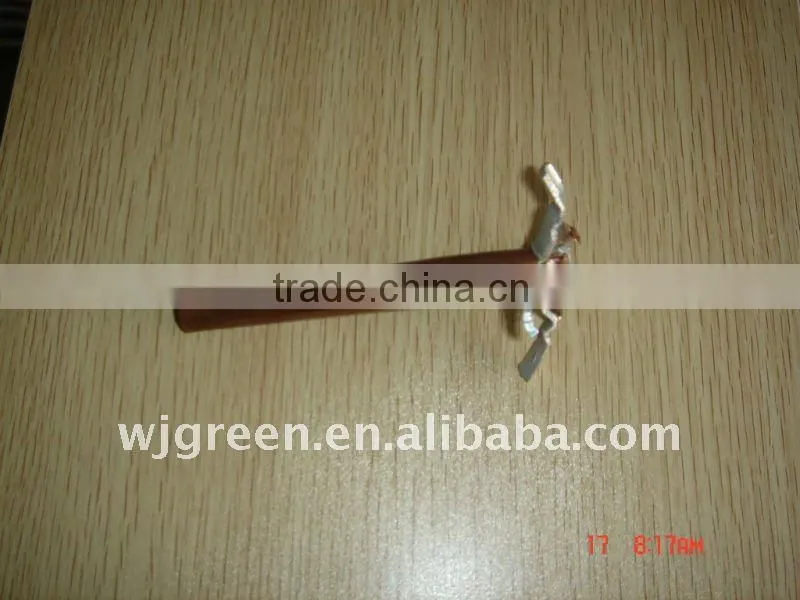 Copper and aluminum connectors refrigerator parts