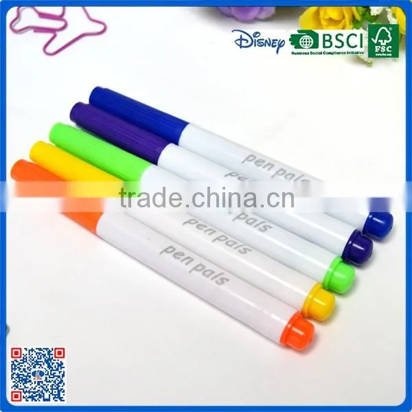 Hot sale white board dry erase color marker pen in marker pens green ink with refill
