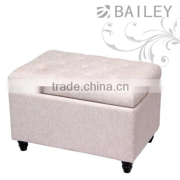 TOP Quality!!!!antique zebra style fabric ottoman bench stool