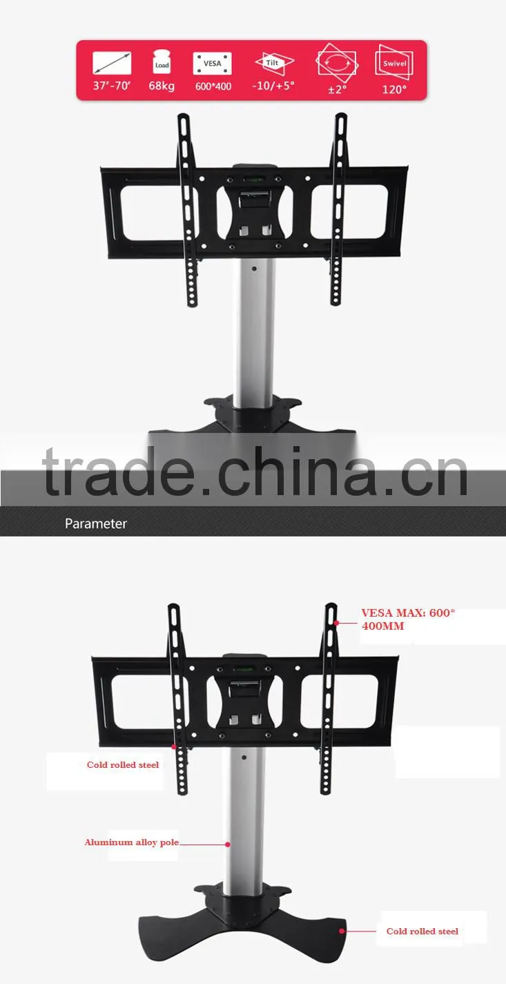 Universal LCD table mount led tv bracket