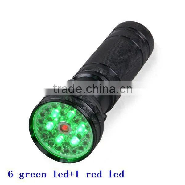 Colorful led flashlight with compass