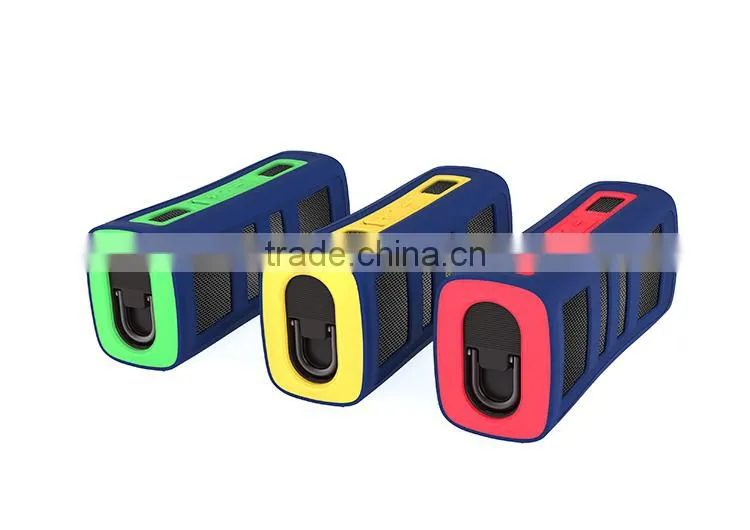 2016 Waterproof IPX67 Speaker Outdoor Sport Portable Bluetooth Speaker From Factory With two speakers