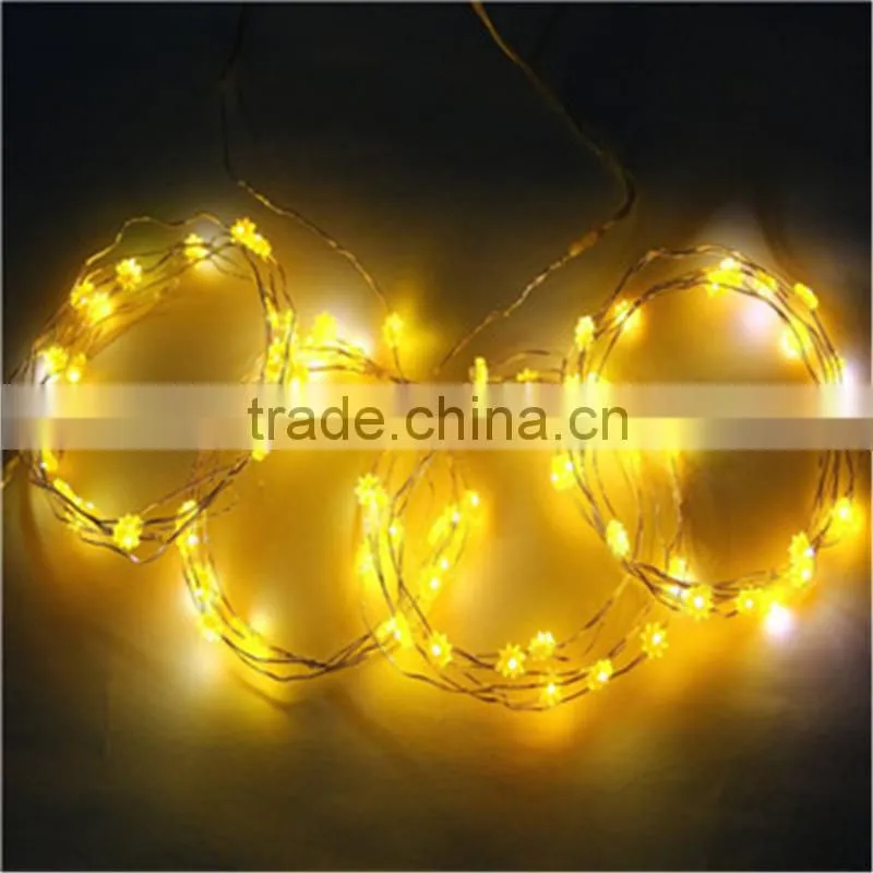pink blinking net light for christmas and weeding party